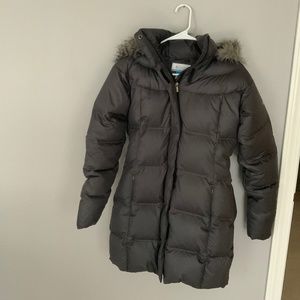 Columbia gray winter parka